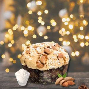 Panettone Mandorlato Artigianale con scatola