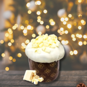 Panettoncino Cioccolato Bianco Artigianale 200 gr con scatola
