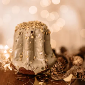 Pandoro al Pistacchio Artigianale con scatola